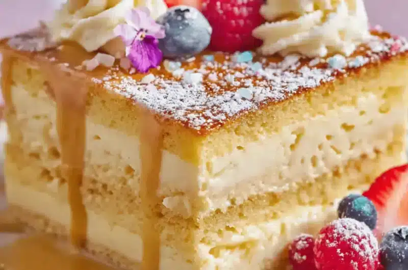 le Gâteau Magique à la Vanille