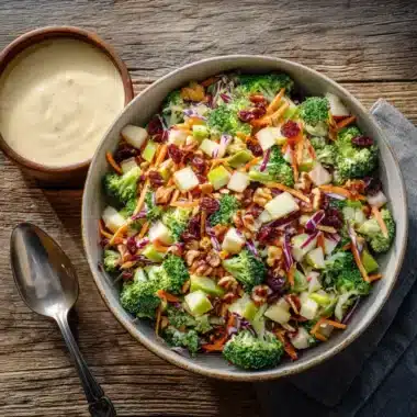 Salade Croquante et Crémeuse Brocoli–Pomme : la fraîcheur qui donne le sourire 4 11