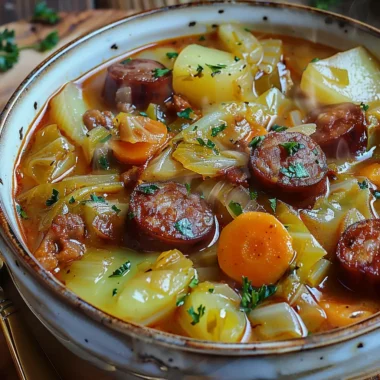 Potée aux saucisses et chou : le plat mijoté qui réchauffe l’hiver 3 Potee aux saucisses et chou le plat mijote qui rechauffe lhiver