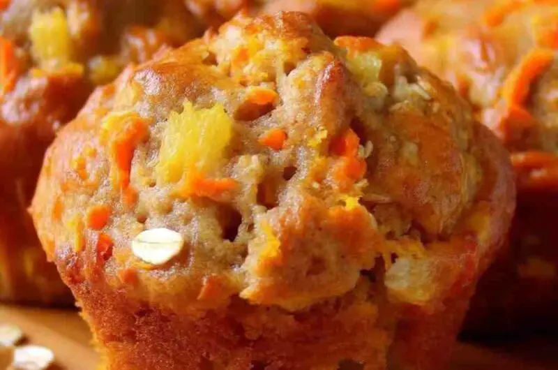 Muffins aux carottes et à l’ananas