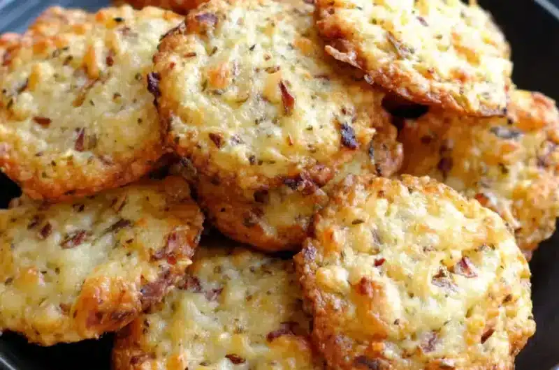 Biscuits apéro à la moutarde et au comté