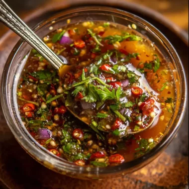 Vinaigrette Thaïlandaise Maison : L’Équilibre Parfait entre Fraîcheur et Caractère 4 Vinaigrette Thaïlandaise