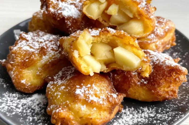 Beignets aux pommes à la poêle de grand-mère