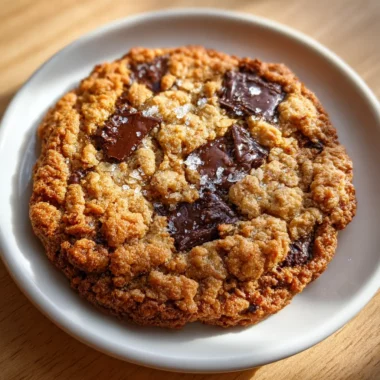 Cookies Healthy aux Flocons d’Avoine & Chocolat 4 Cookies Healthy aux Flocons d’Avoine & Chocolat