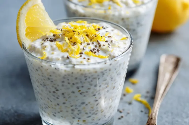 Crème de chia au citron – fraîcheur légère et naturelle