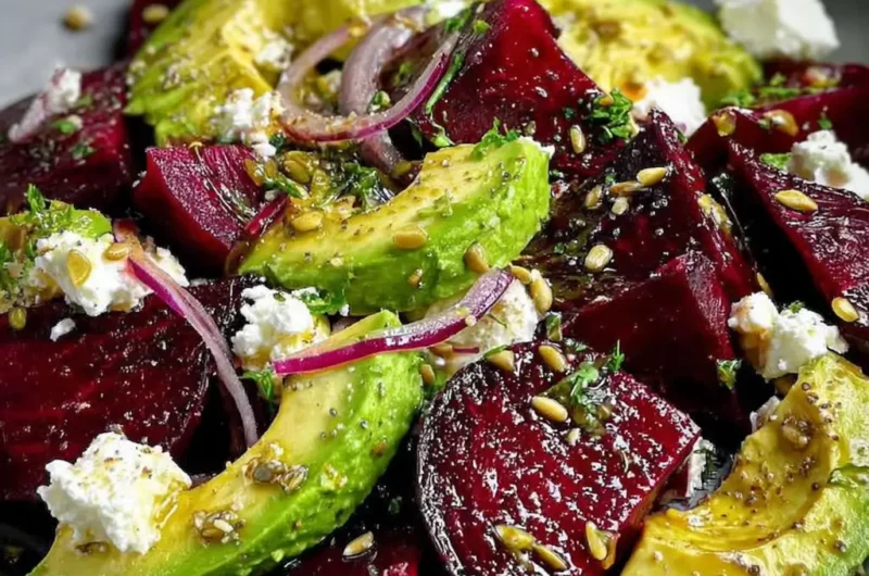 Salade Betterave, Avocat & Feta