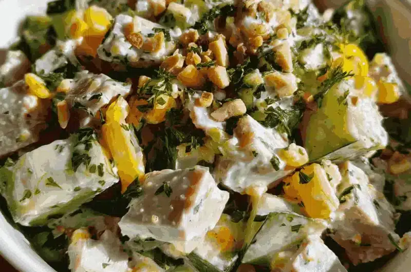 Salade Fraîcheur au Jambon & Concombre blog