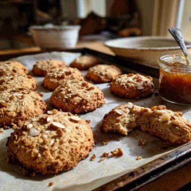 Biscuit léger aux flocons d’avoine : le croquant qui rassure, la douceur qui réveille 3 𝐁𝐢𝐬𝐜𝐮𝐢𝐭 𝐥𝐞́𝐠𝐞𝐫 𝐚𝐮𝐱 𝐟𝐥𝐨𝐜𝐨𝐧𝐬 𝐝’𝐚𝐯𝐨𝐢𝐧𝐞