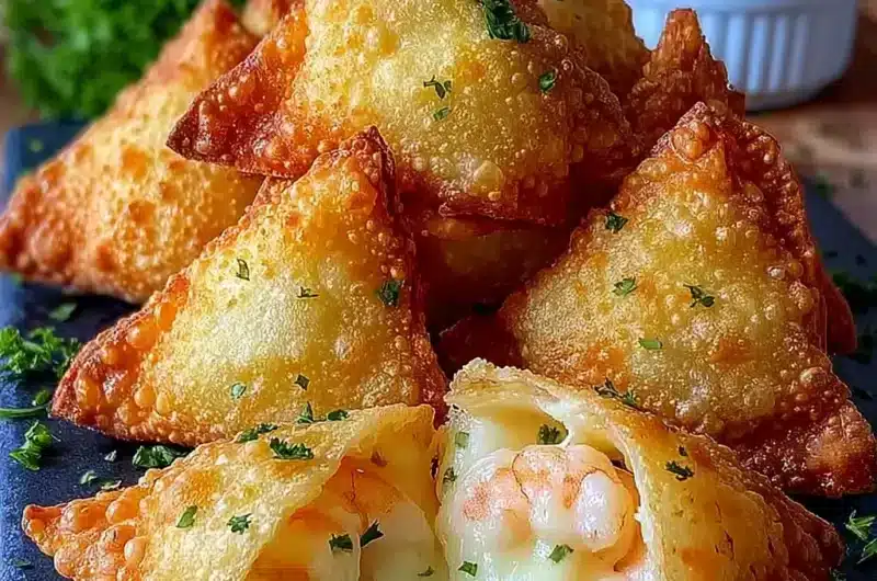 Crispy Shrimp Cheese Stuffed Bites