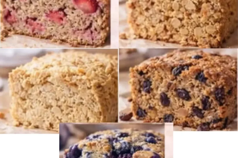 5 Gâteaux aux Flocons d'Avoine Sans Farine
