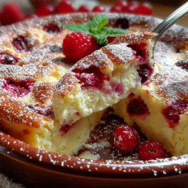 Clafoutis aux Fraises ou Framboises, la douceur fondante qui célèbre les beaux jours 4 Clafoutis aux Fraises ou Framboises