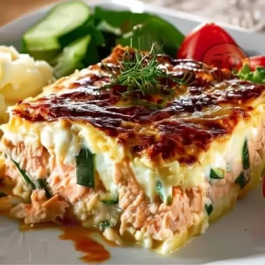 Gratin léger de saumon et courgettes, le réconfort tout en finesse 3 Gratin léger de saumon et courgettes