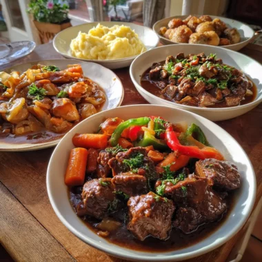 6 Plats au Bœuf Incontournables : Mes Recettes Gourmandes pour des Repas Pleins de Caractère 4 Plats au Bœuf