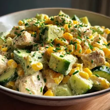 Salade fraîcheur au poulet & avocat, ma pause gourmande pleine de douceur 4 Salade fraîcheur au poulet & avocat