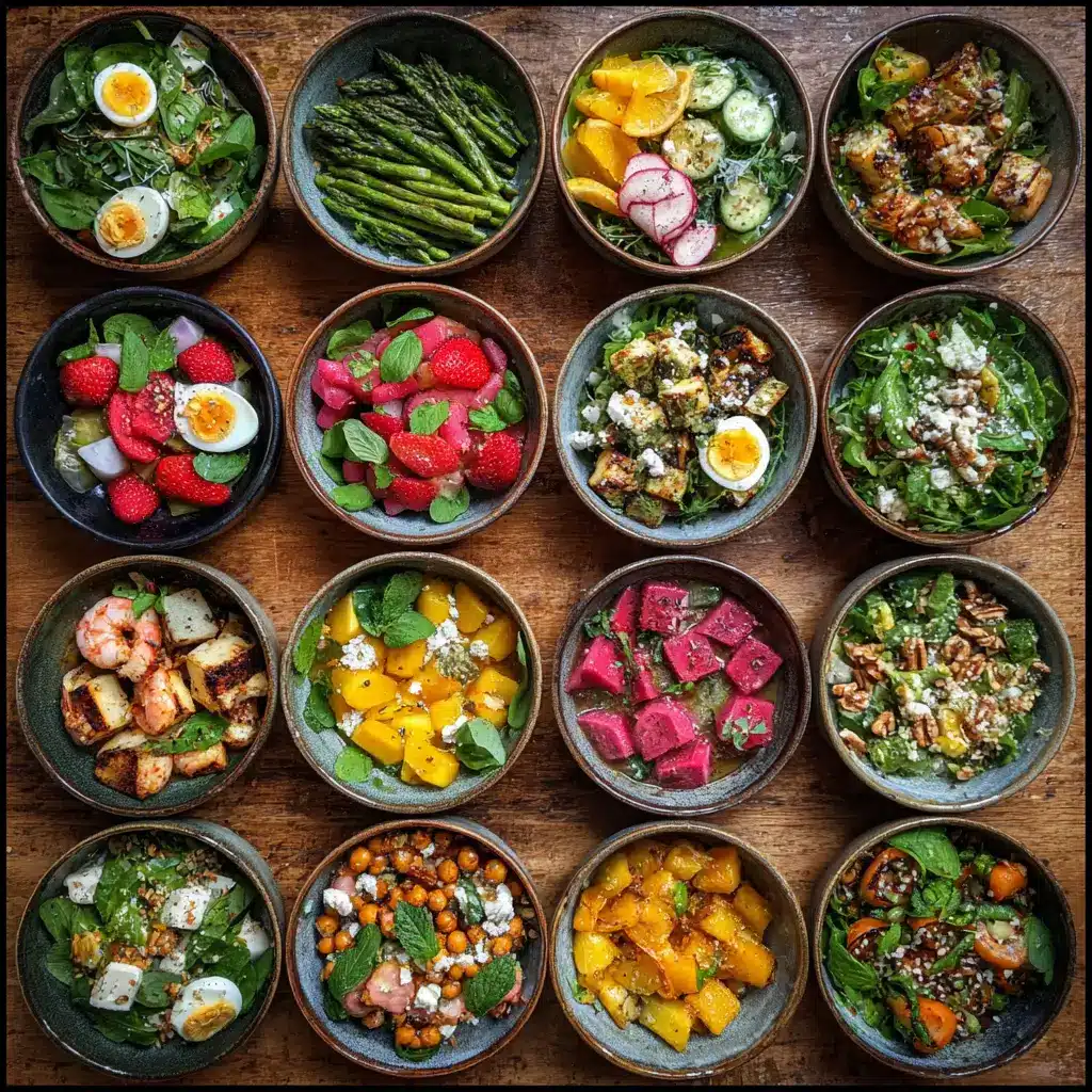 25 Salades de Saison : L’Art de Composer la Fraîcheur au Fil de l’Année 2 Salades de Saison