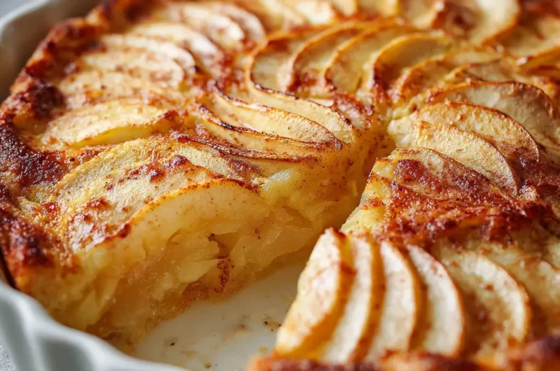 Tarte aux Pommes Légère Sans Pâte