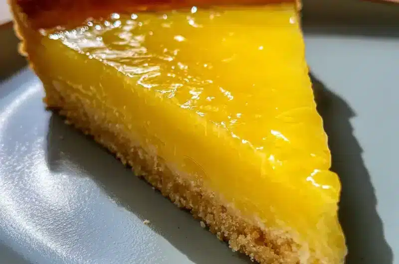 Tarte citron fondante