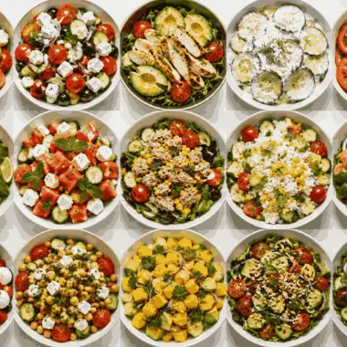 15 Salades Parfaites pour les Journées Chaudes : fraîcheur, couleur et gourmandise dans l’assiette 4 15 Salades Parfaites pour les Journées Chaudes