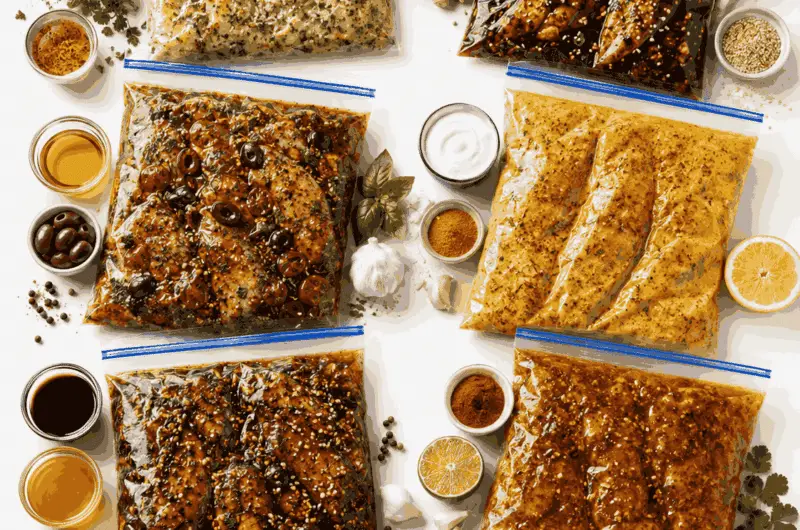 7 Marinades pour Poitrines de Poulet Marinade Ail Parmesan