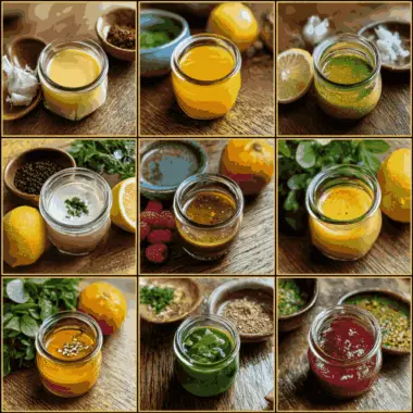 9 Vinaigrettes Maison pour Réveiller Toutes Vos Salades 3 9 Vinaigrettes Maison