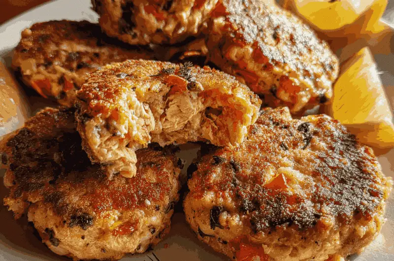 Galettes de saumon au saumon en conserve