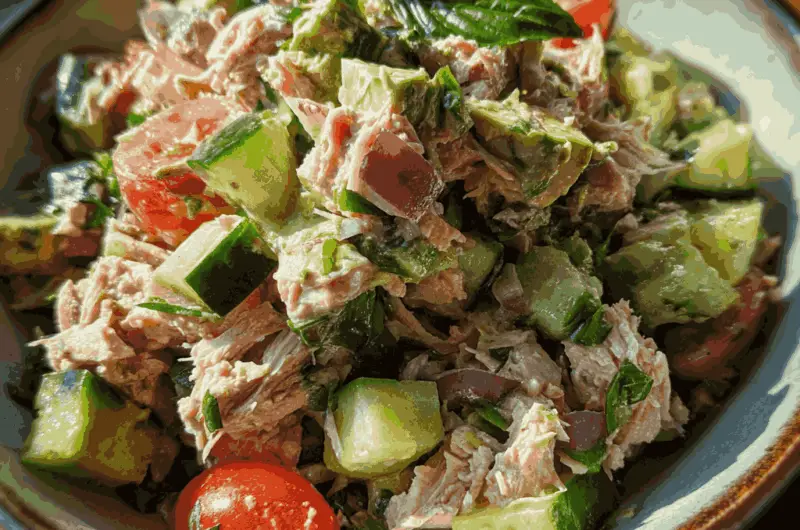Salade Énergisante Avocat & Thon
