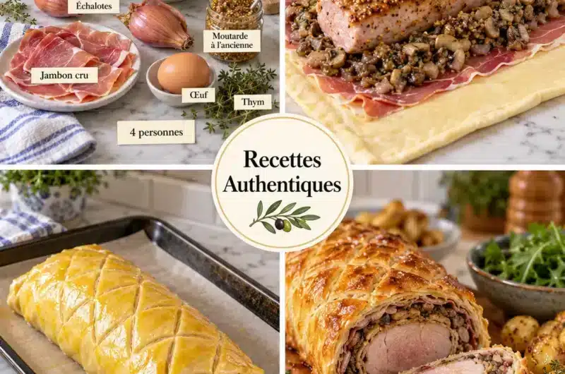Filet Mignon en Croûte : Champignons et Moutarde, un Régal! — image 1