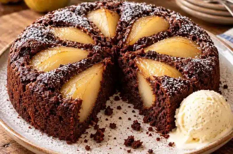 Gâteau Fondant Poires-Chocolat de Grand-Mère : Ma Recette Infaillible — image 1