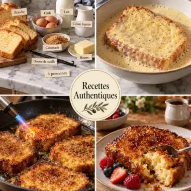 Pain Perdu Brioché Façon Crème Brûlée : Un Goûter d'Enfance Réinventé 4 Pain Perdu Brioché Façon Crème Brûlée : Un Goûter d'Enfance Réinventé — image 1