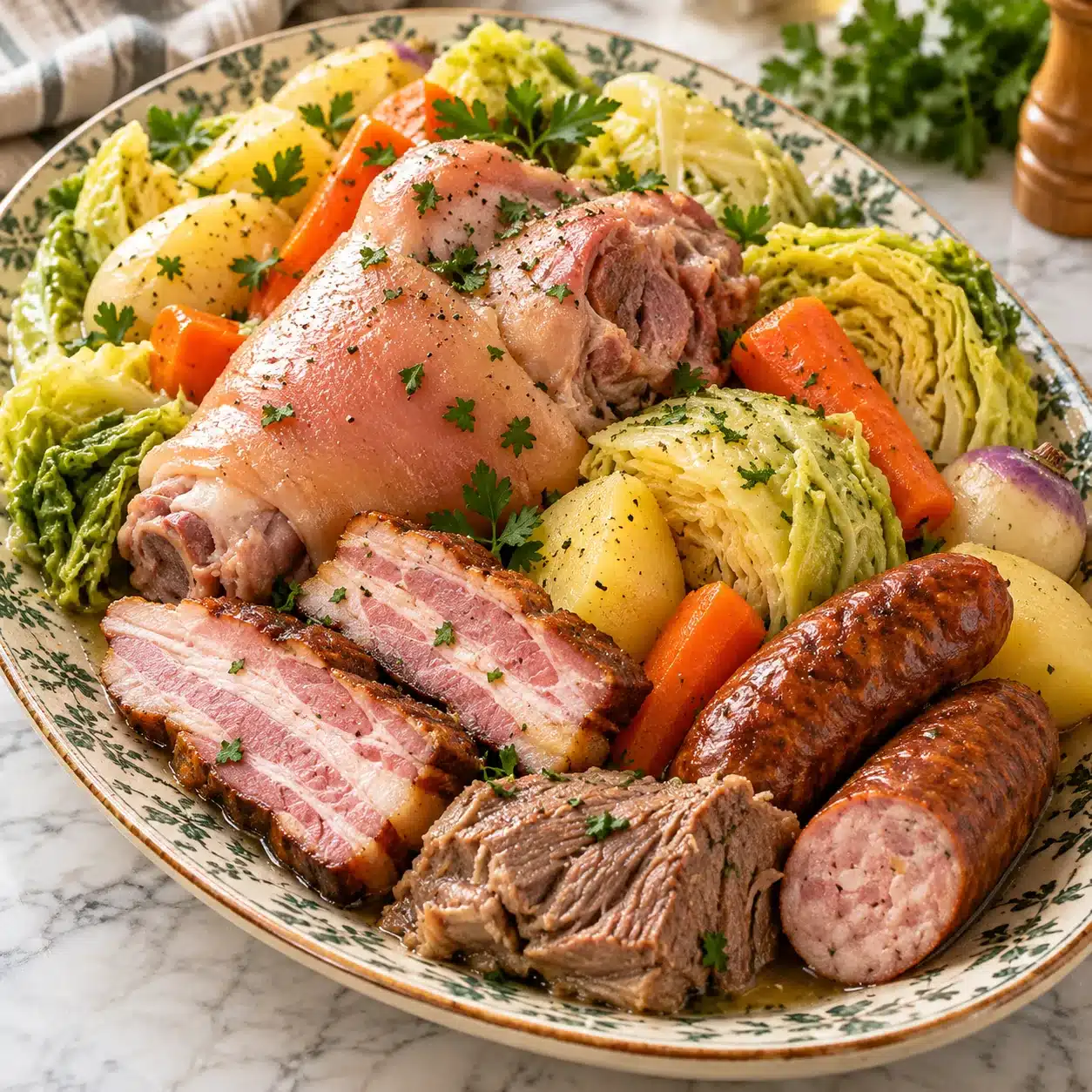 Potée Champenoise au Chou et Lard : La Recette Traditionnelle d'Amélie 2 Potée Champenoise au Chou et Lard : La Recette Traditionnelle d'Amélie
