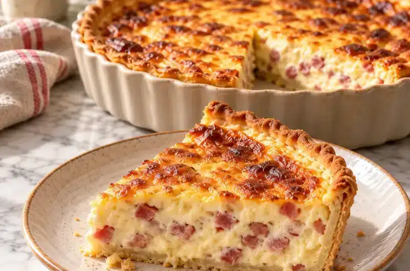 Quiche Lorraine Traditionnelle : Recette Authentique d'Amélie — image 1