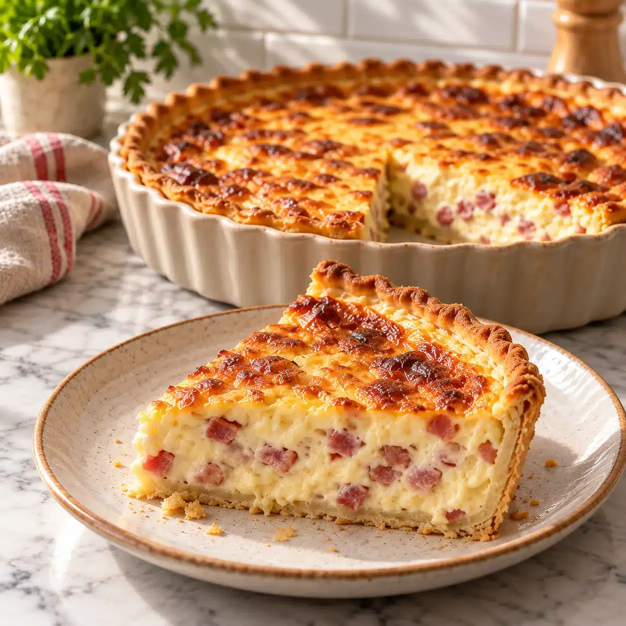 Quiche Lorraine Traditionnelle : Recette Authentique d'Amélie 2 Quiche Lorraine Traditionnelle : Recette Authentique d'Amélie