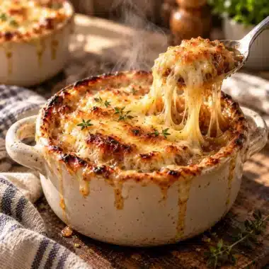 Soupe à l'Oignon Gratinée : Le Classique Réconfortant Maison 4 Soupe à l'Oignon Gratinée : Le Classique Réconfortant Maison — image 1