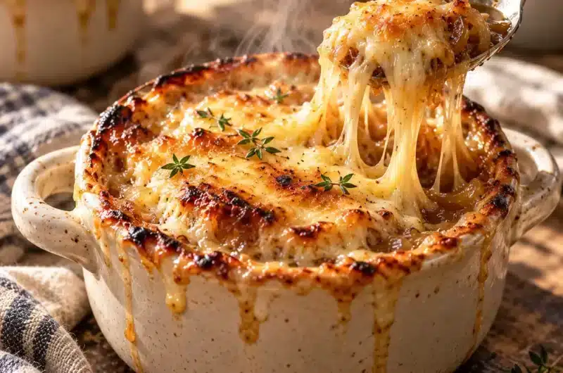 Soupe à l'Oignon Gratinée : Le Classique Réconfortant Maison — image 1