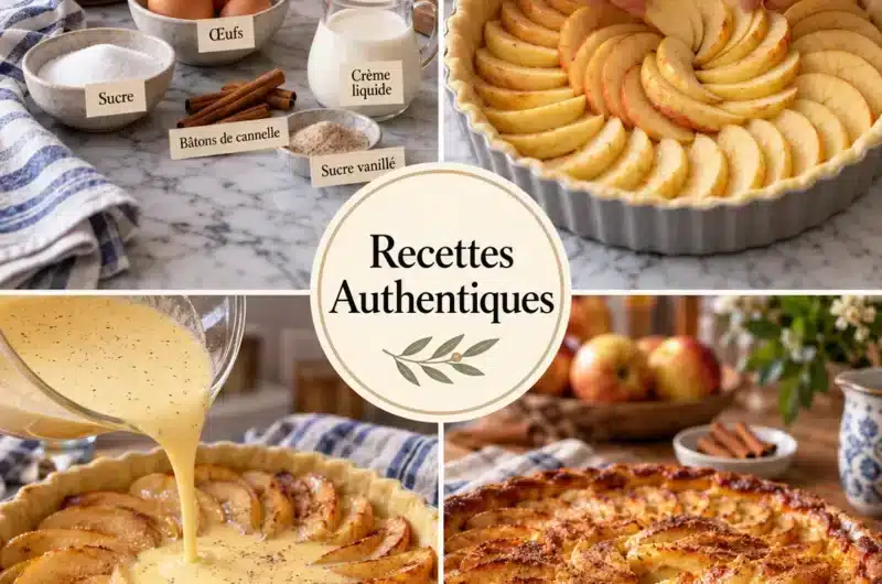 Tarte aux Pommes Alsacienne : Le Secret d'Amélie pour un Dessert Réconfortant — image 1