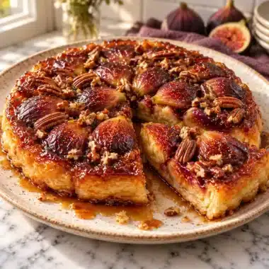 Tarte Fine Renversée aux Figues, Miel et Noix de Pécan : Un Délice Sucré 3 Tarte Fine Renversée aux Figues, Miel et Noix de Pécan : Un Délice Sucré — image 1