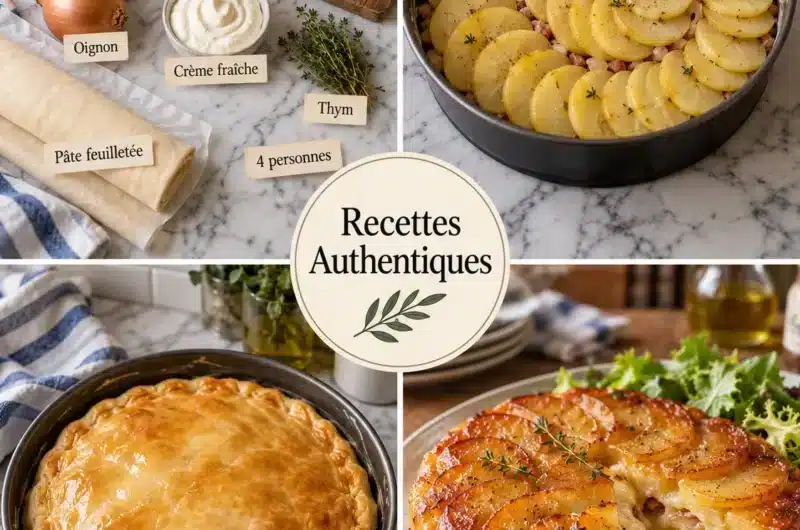 Tatin de Pommes de Terre, Lardons et Reblochon : Un Réconfort Gourmand — image 1