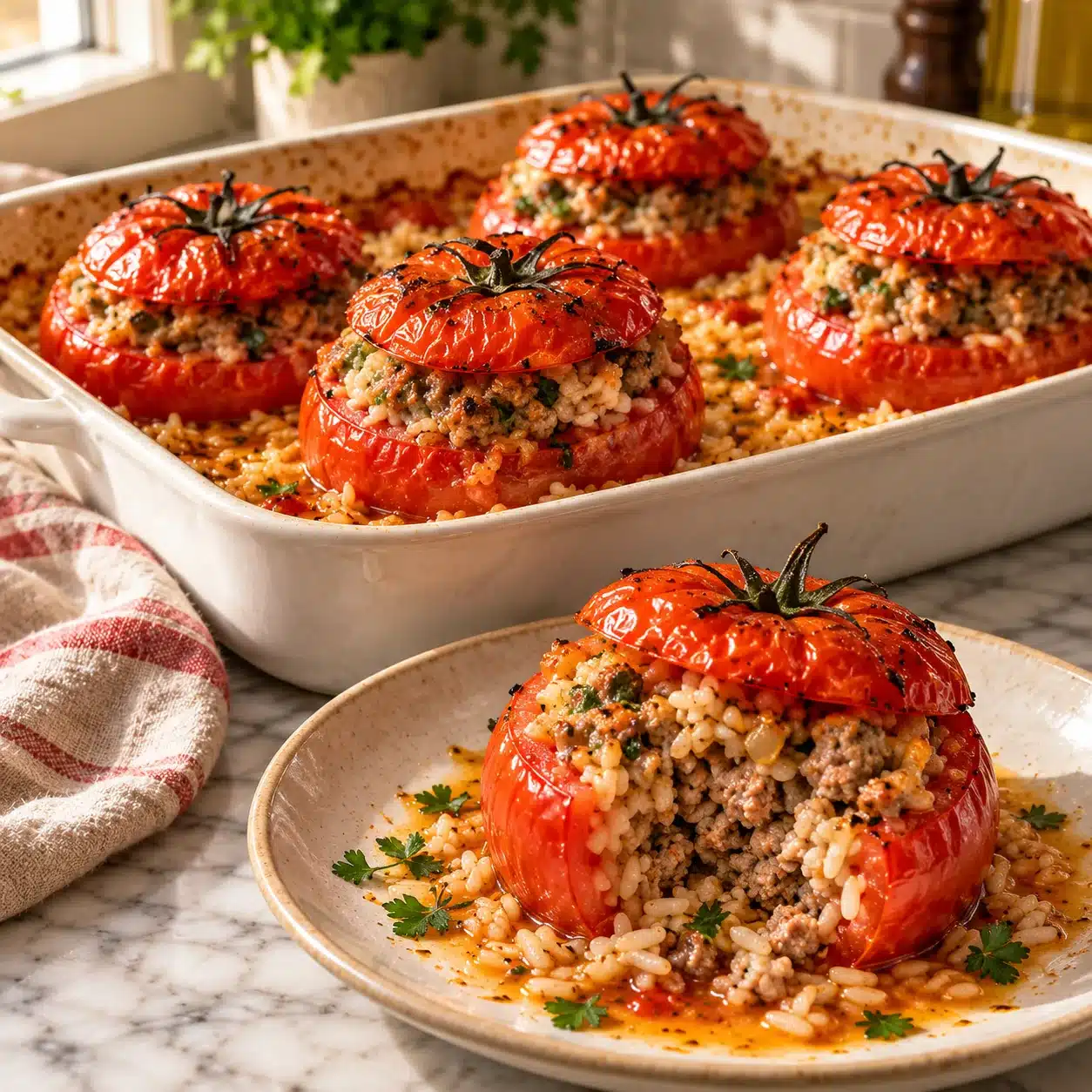 Tomates Farcies à l'Ancienne : Le Plat de Grand-Mère Réinventé 2 Tomates Farcies à l'Ancienne : Le Plat de Grand-Mère Réinventé