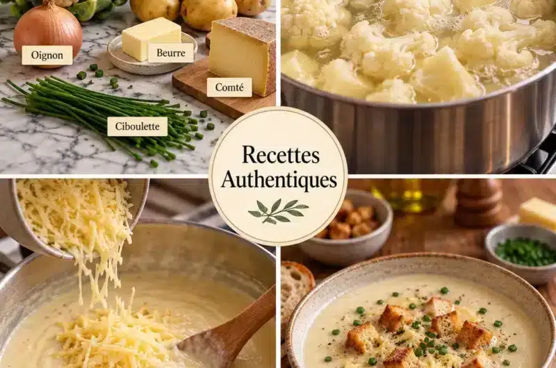 Velouté de Chou-fleur au Comté : La Soupe Blanche Réconfortante d'Amélie — image 1
