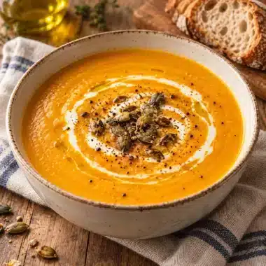 Velouté de Potimarron à l'Ail et à la Crème : Douceur d'Automne 4 Velouté de Potimarron à l'Ail et à la Crème : Douceur d'Automne — image 1