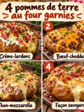 4 pommes de terre garnies : le régal facile du soir