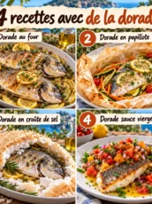 4 recettes faciles avec de la dorade : prête en 30 minutes !