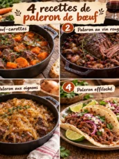 4 recettes de paleron de bœuf fondantes et faciles