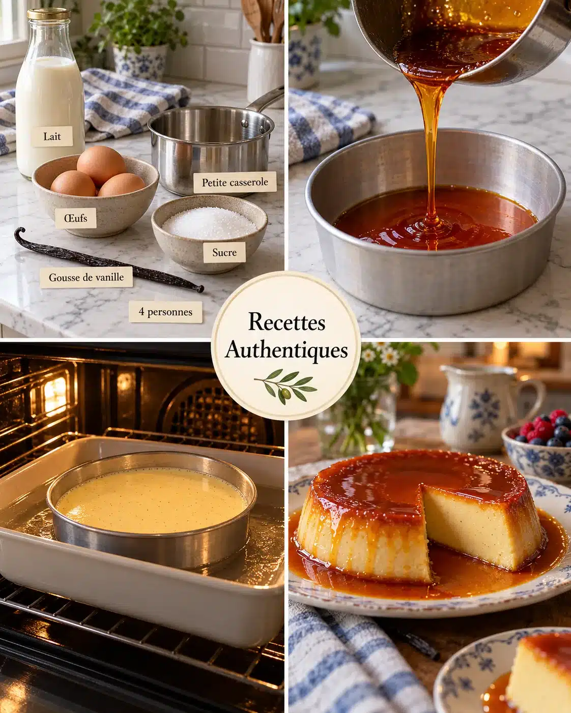 Crème Renversée au Caramel de Grand-Mère : Le Dessert qui Tremblote 2 Crème Renversée au Caramel de Grand-Mère : Le Dessert qui Tremblote