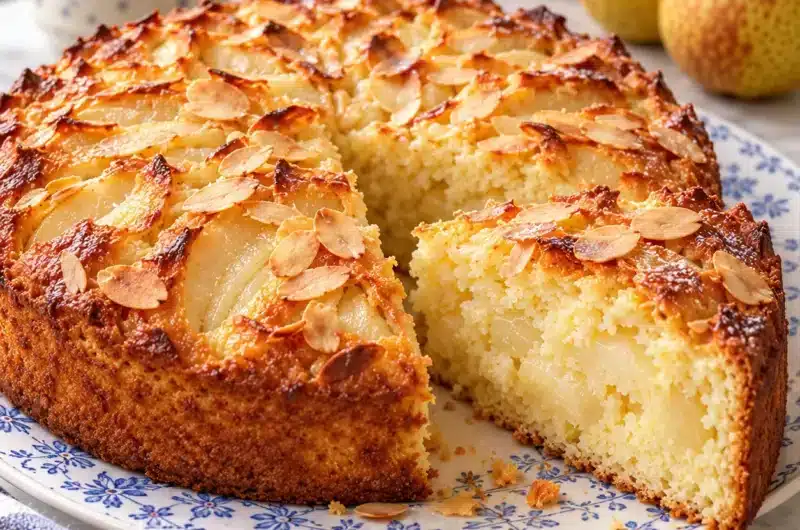 Gâteau Nuage Poires & Amandes : Recette Aérienne et Gourmande — image 1
