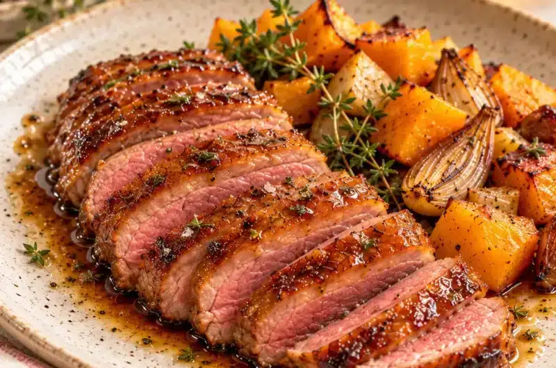 Magret de Canard Laqué au Sirop d'Érable : Un Dîner Inoubliable — image 1