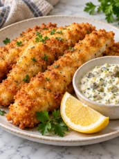 Merlan Frit Sauce Tartare Maison Croustillant