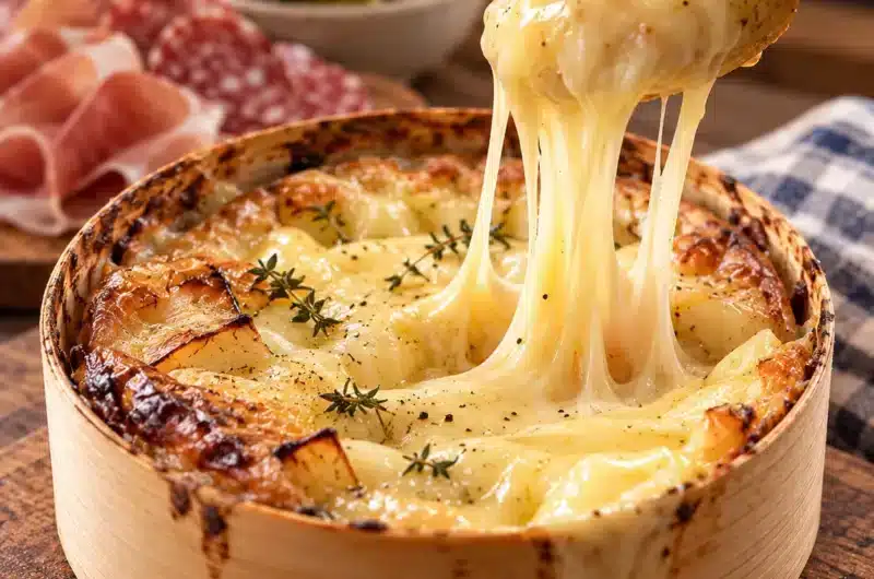 Mont d'Or Chaud au Four : Le Fromage de Saison à la Cuillère — image 1