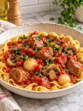 Sauté de Veau Marengo : Le Classique Réconfortant de Nos Grands-Mères