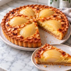 Tarte Bourdaloue aux poires : la pâtisserie parisienne facile